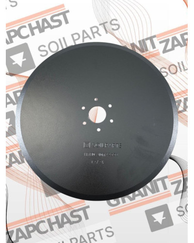 Диск сошника John deere A22991/A72357 Kinze GD1030/GD11306,Horsch 00400840 DISCO/612L SOILPARTS HARD